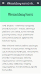 Mobile Screenshot of mikroautobusu-nuoma.lt